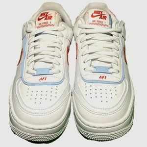 Nike Air Force 1 Shadow SE Team Orange Blue- Women’s size 5.5